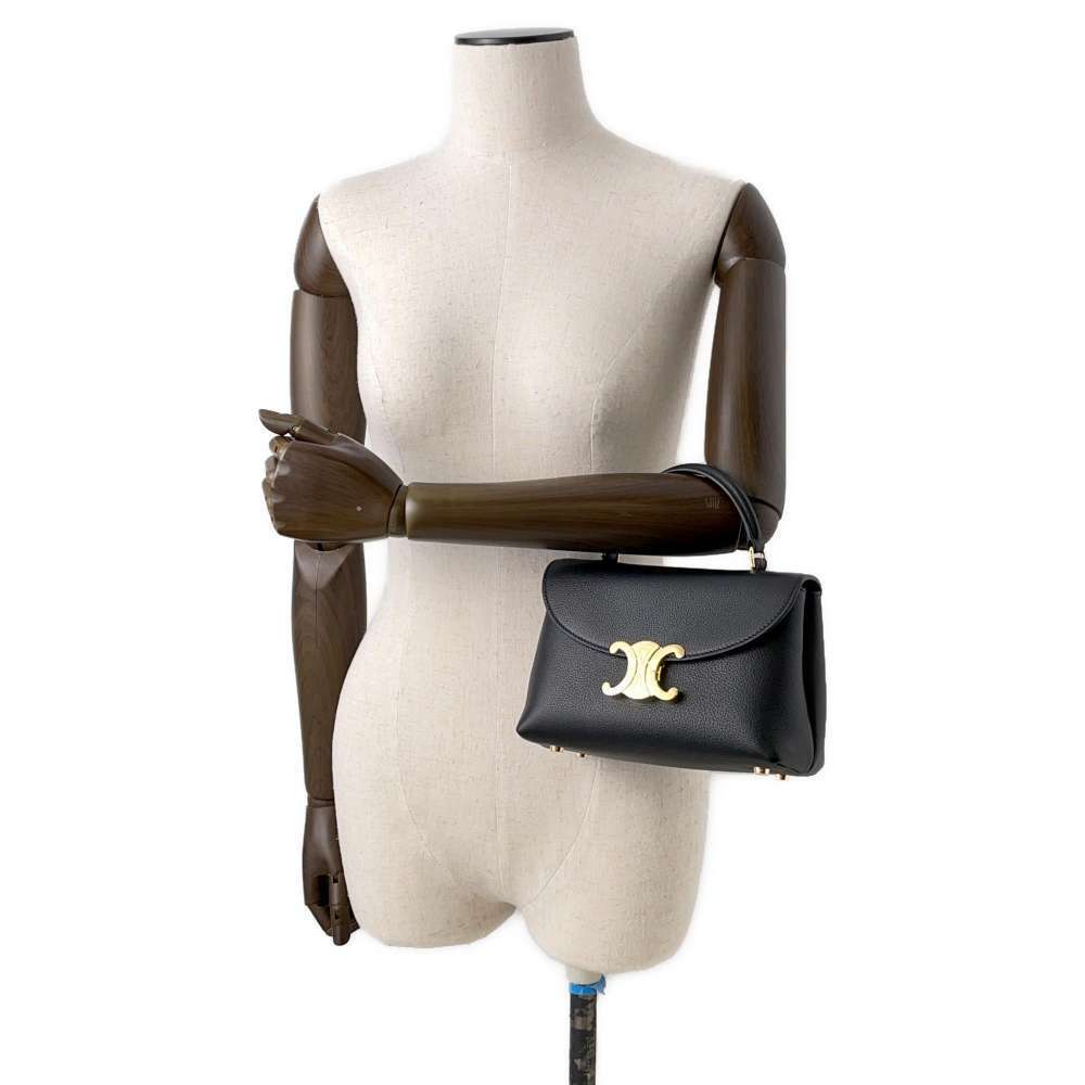 Celine Teen Nino handbag shoulder bag black - Picture 5 of 11